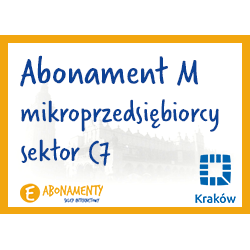 Abonament postojowy typu "M"